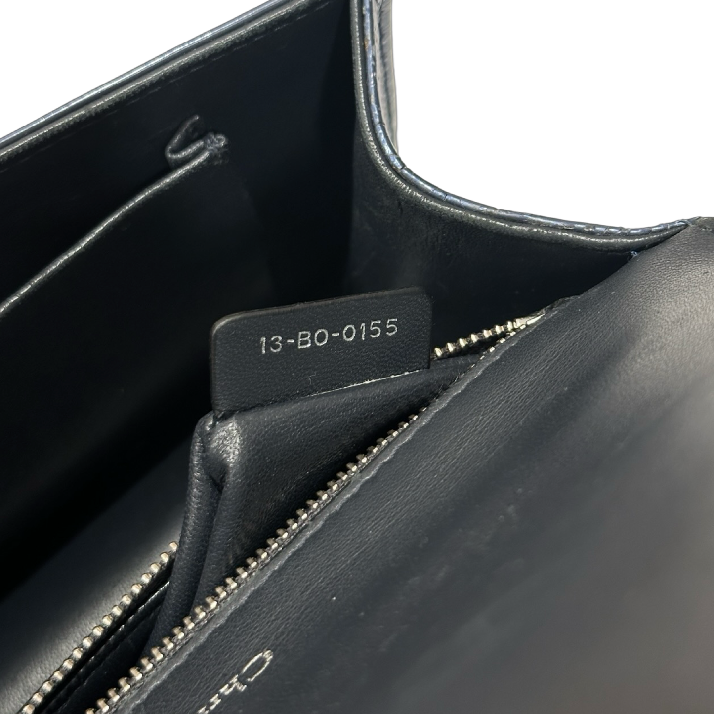 Dior Small Diorama 菱格紋盾牌鏈條包 - 金屬藍