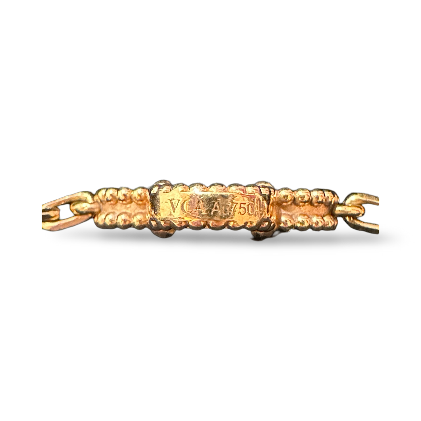 Van Cleef & Arpels Vintage 5 Motifs Alhambra bracelet - 18K / Pearl