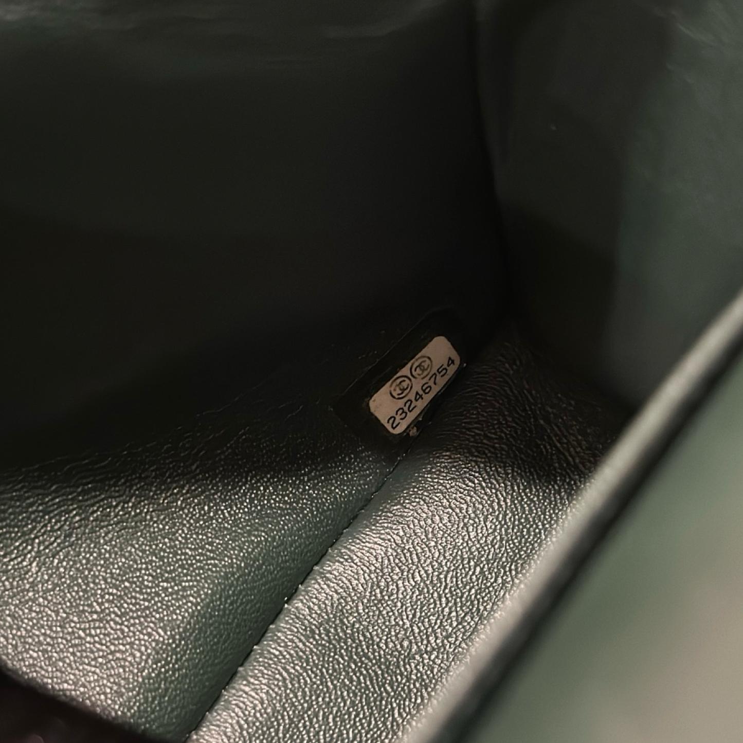 Chanel Quilted Lambskin Medium Double Flap - SHW / Green