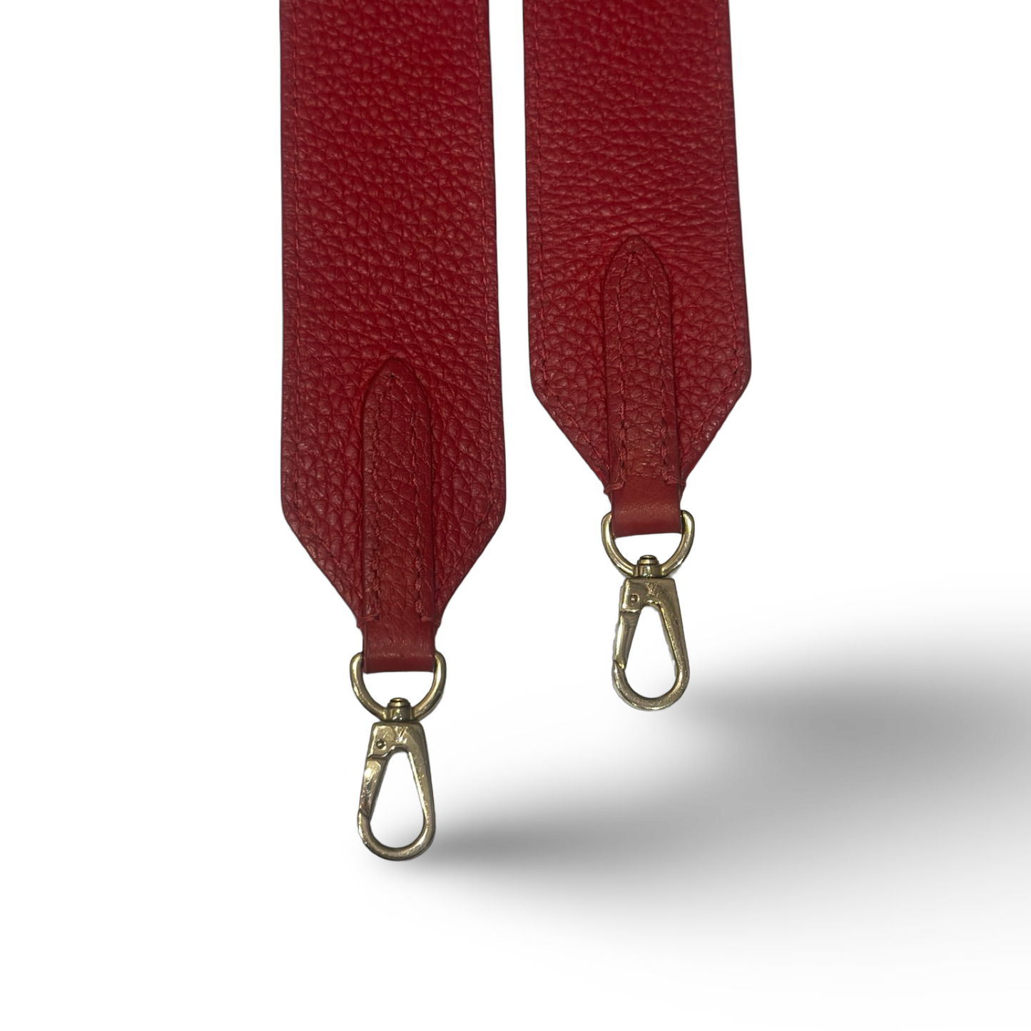 Louis Vuitton Mini Capucines BB 牛皮皮革手挽肩背兩用袋 – 紅色 / 金釦