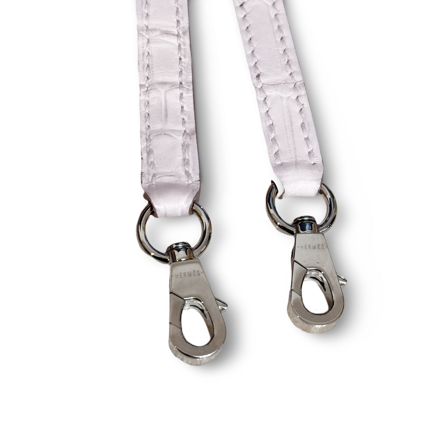 Hermès Kelly Mini Matte Boreal Alligator - Satin Mauve Pale