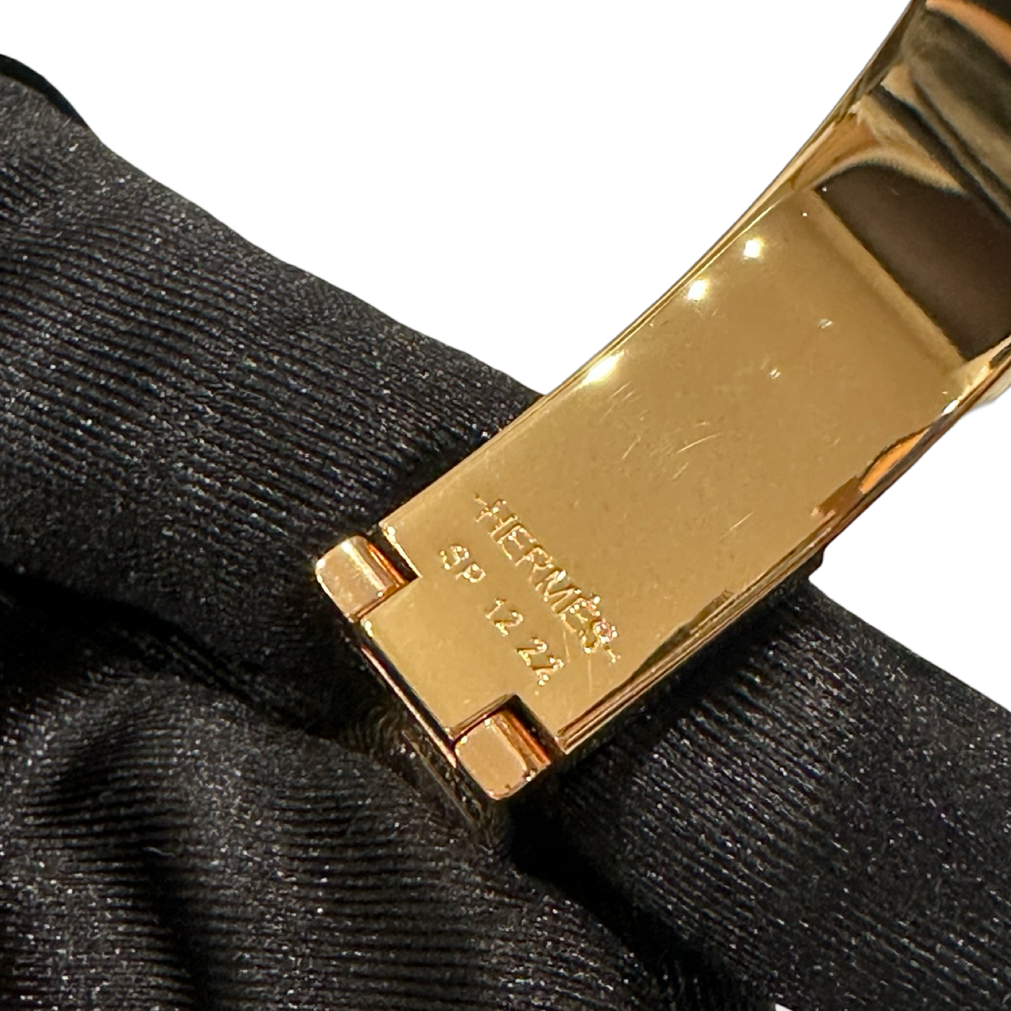 Hermes Clic H Bracelet - Marron Glacé