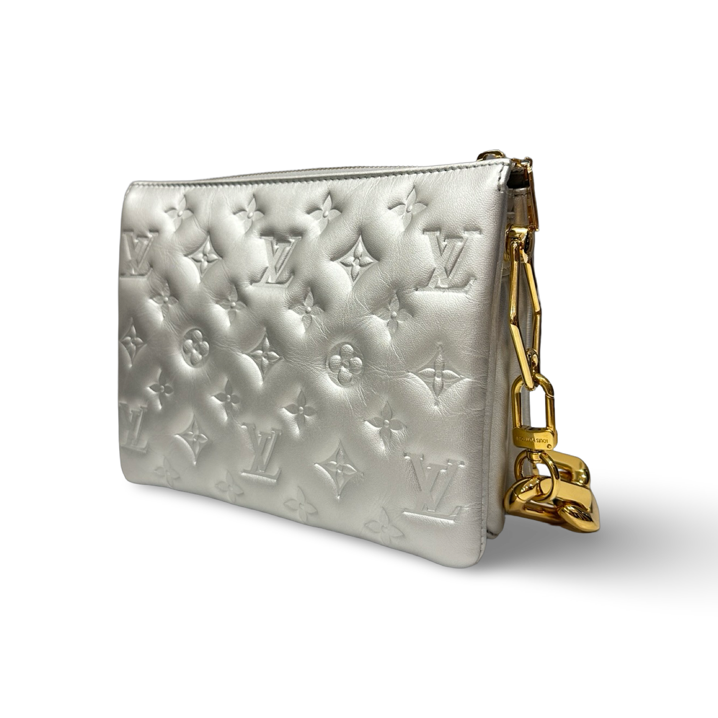 Louis Vuitton Monogram Coussin BB - Sliver