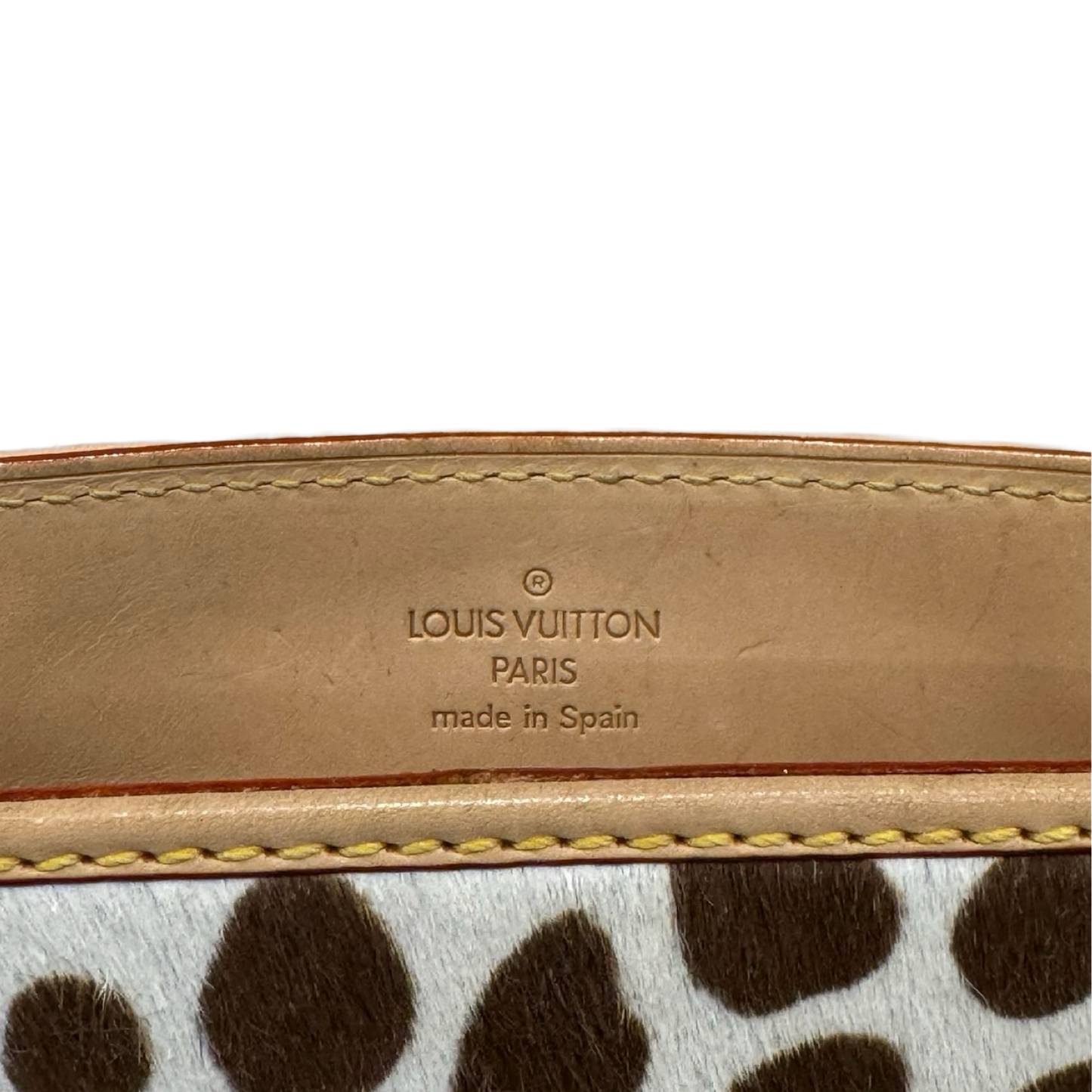 Louis Vuitton Monogram Multicolor Dalmatian Sac Rabat Bag - Black & White