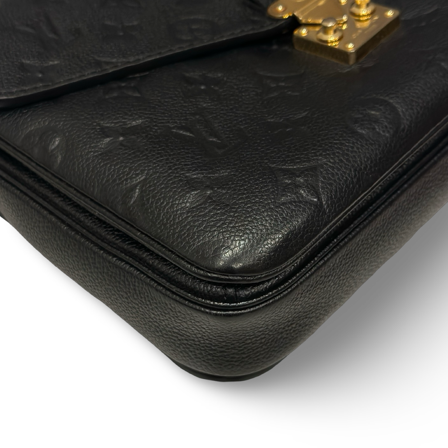 Louis Vuitton Monogram Empreinte Leather Pochette Métis - Black