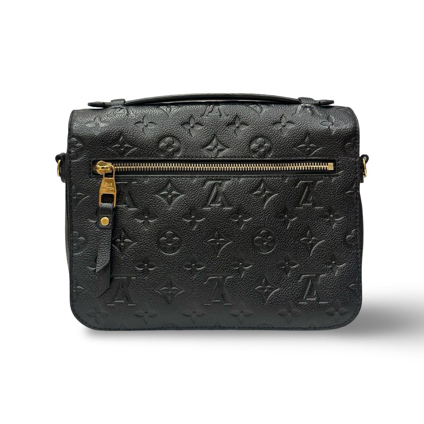 Louis Vuitton Monogram Empreinte Leather Pochette Métis - Black