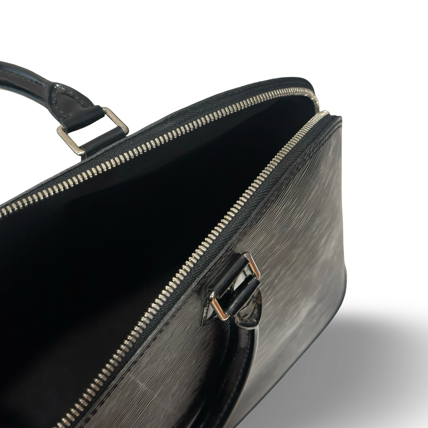 Louis Vuitton Patent EPI GM Alma Bag - SHW / Black