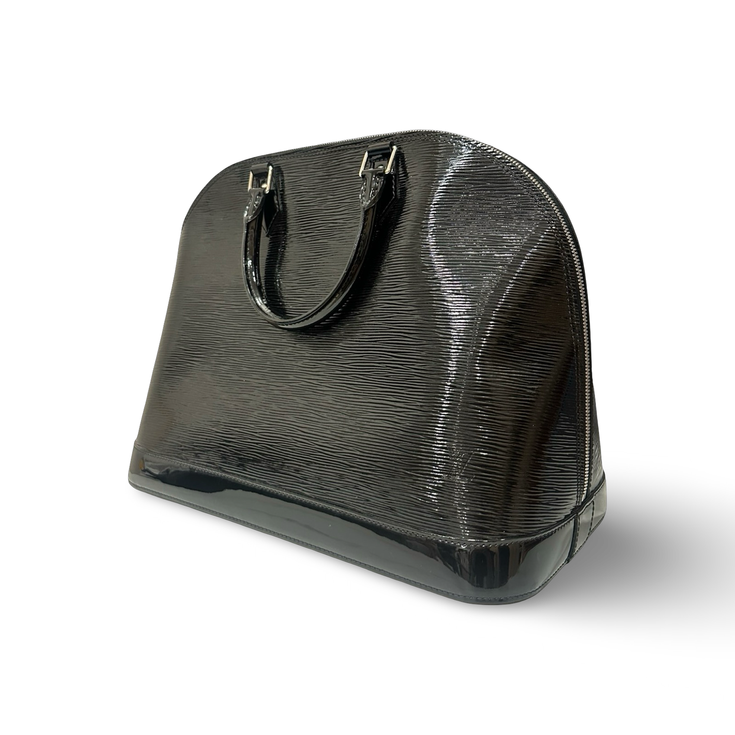 Louis Vuitton Patent EPI GM Alma Bag - SHW / Black