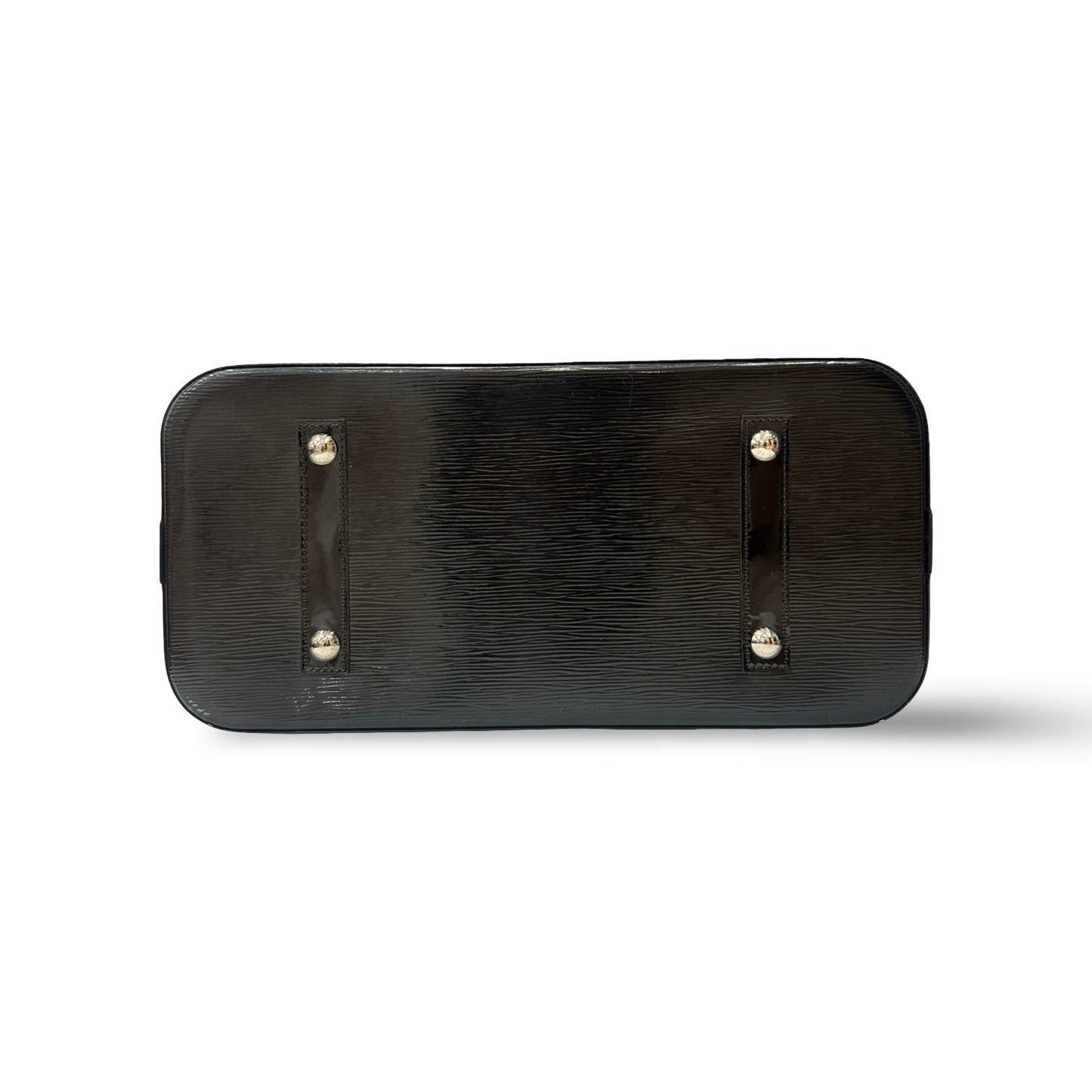 Louis Vuitton Patent EPI GM Alma Bag - SHW / Black