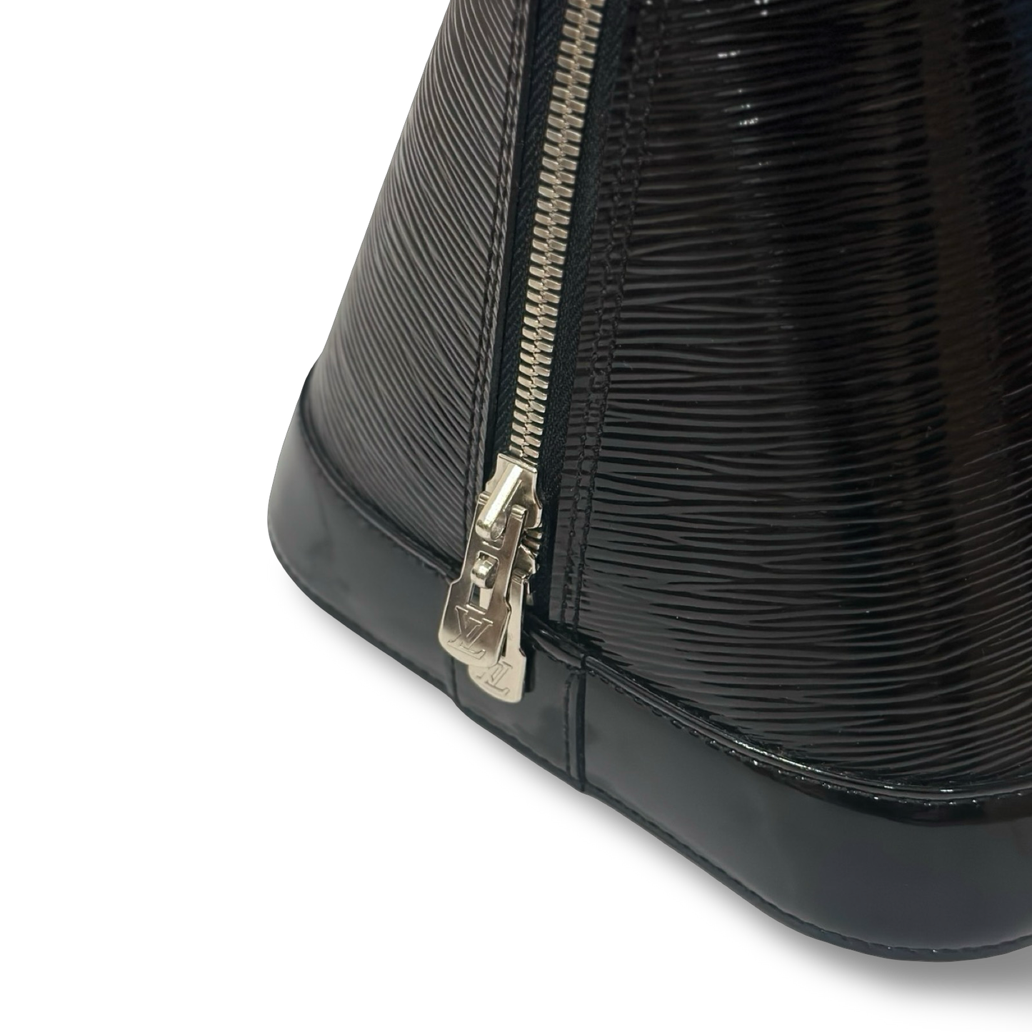Louis Vuitton Patent EPI GM Alma Bag - SHW / Black