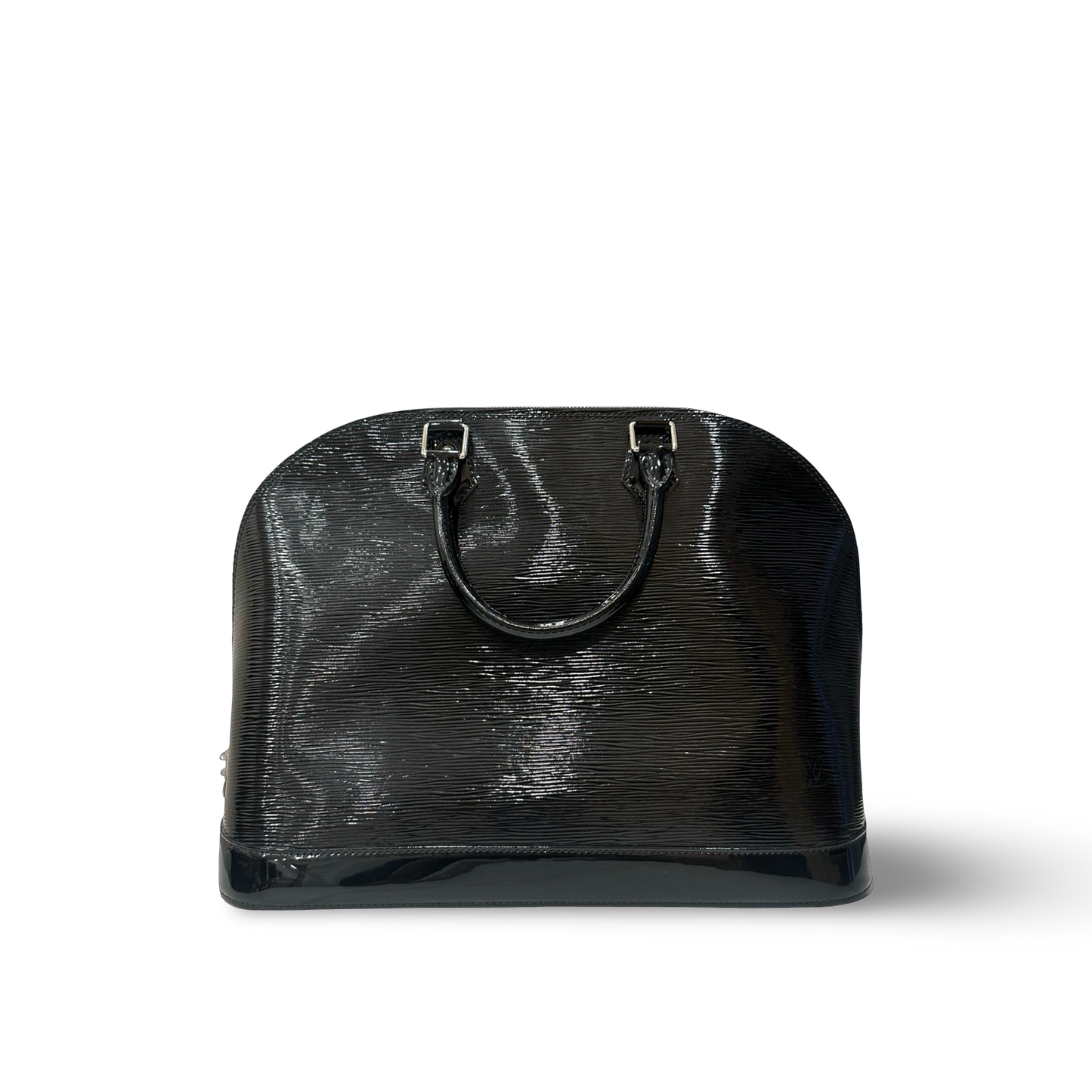 Louis Vuitton Patent EPI GM Alma Bag - SHW / Black