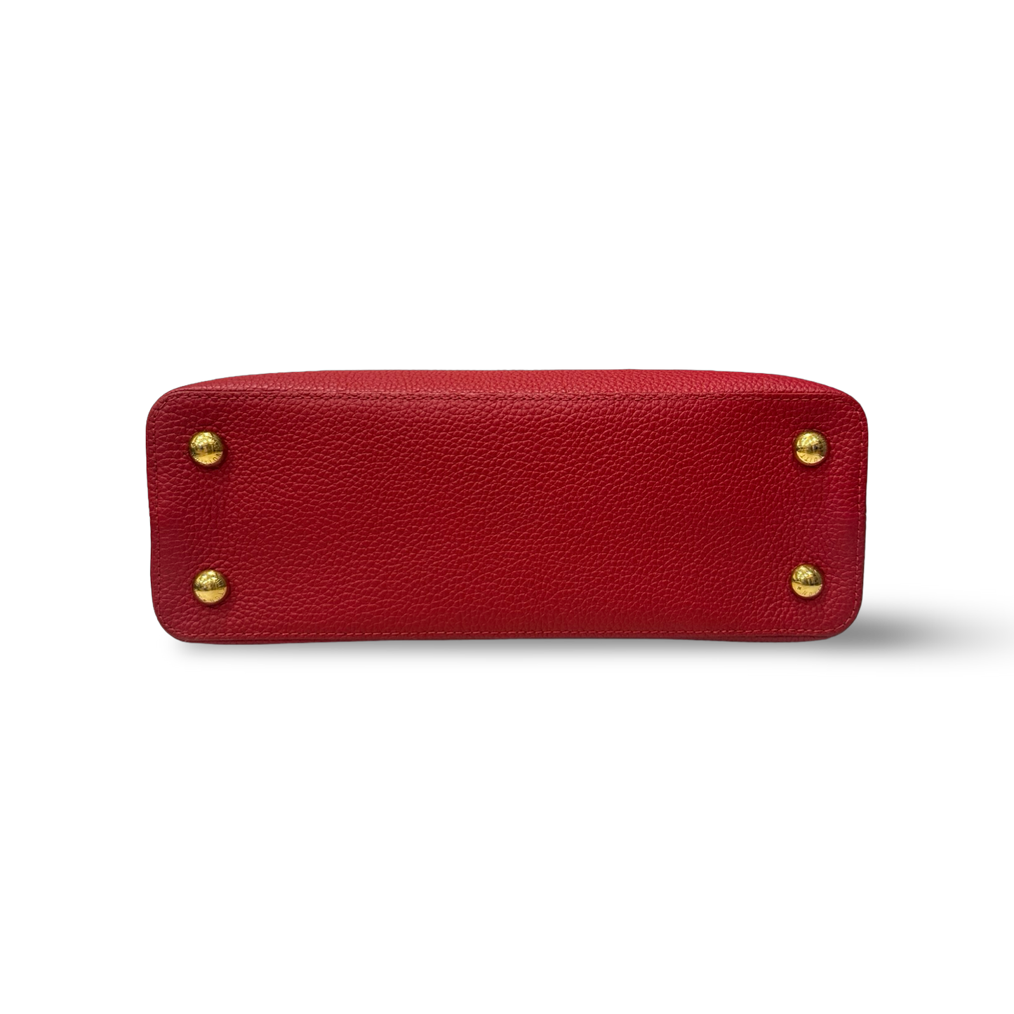 Louis Vuitton Capucines PM Bag - GHW / Red