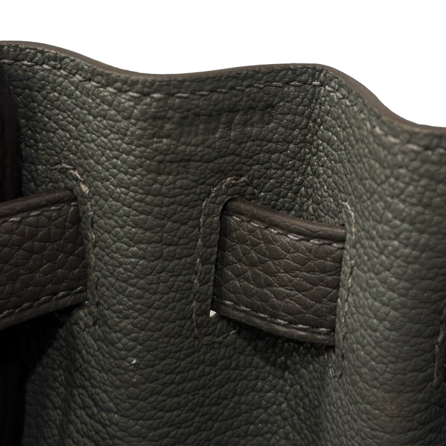 Hermes Togo Kelly 28 - GHW / Grey