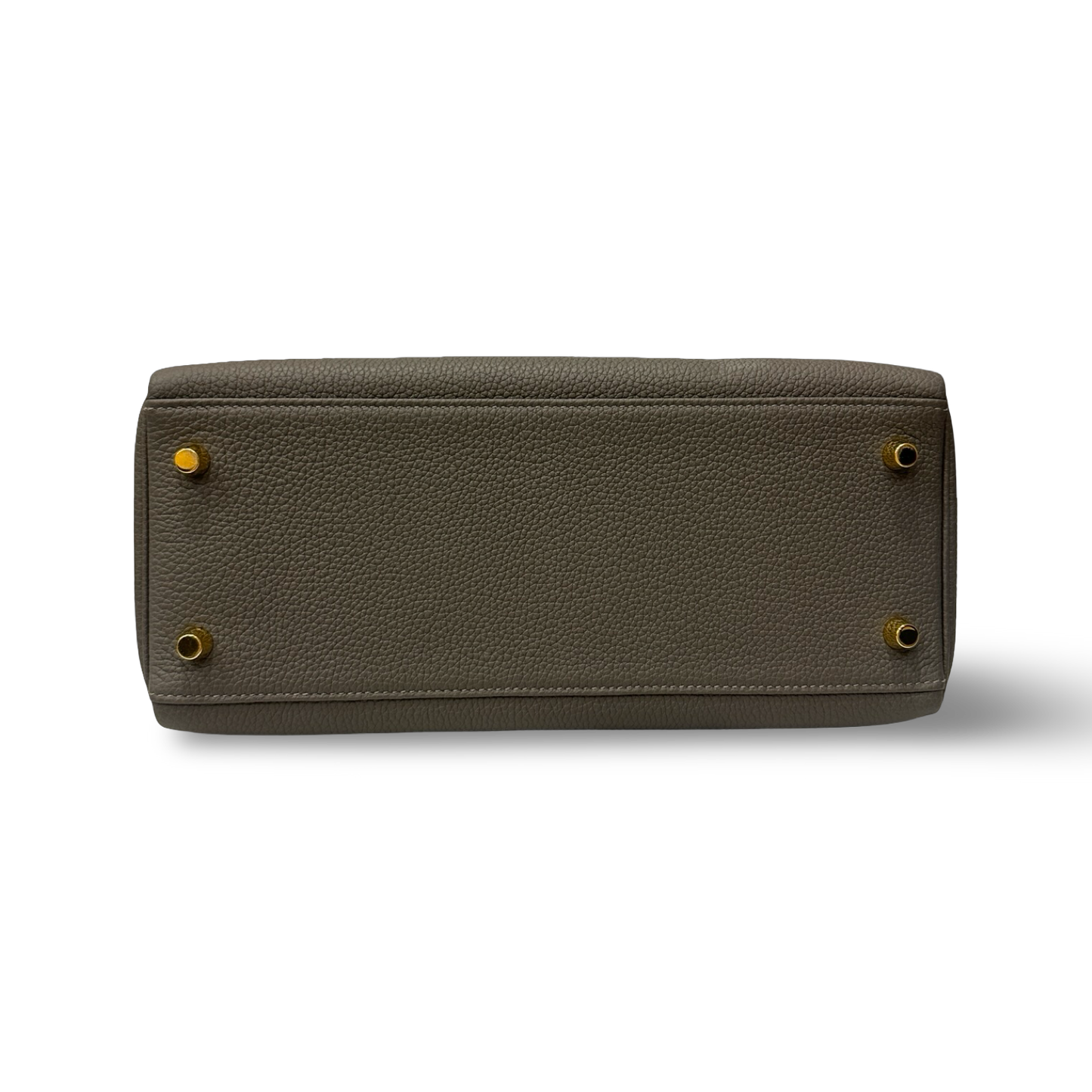 Hermes Togo Kelly 28 - GHW / Grey