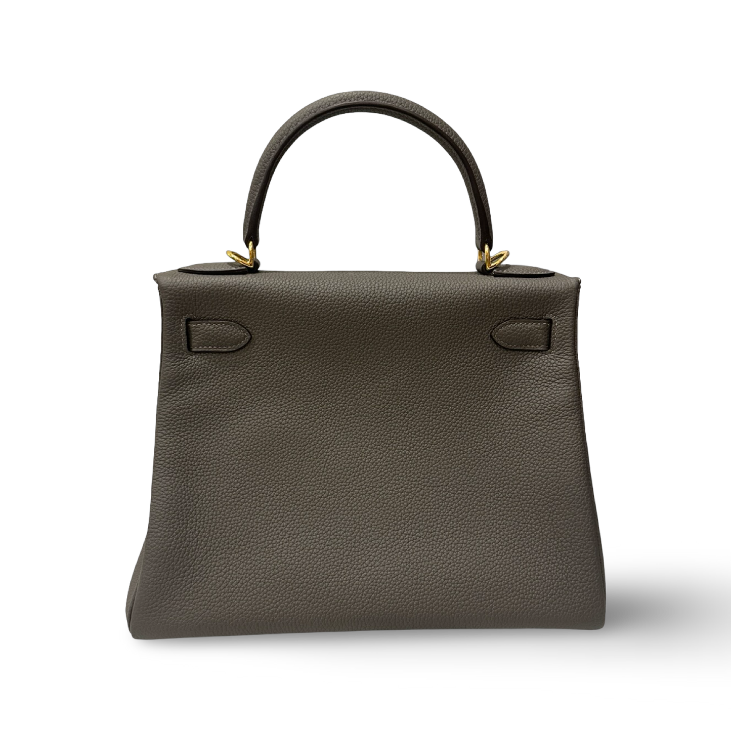 Hermes Togo Kelly 28 - GHW / Grey
