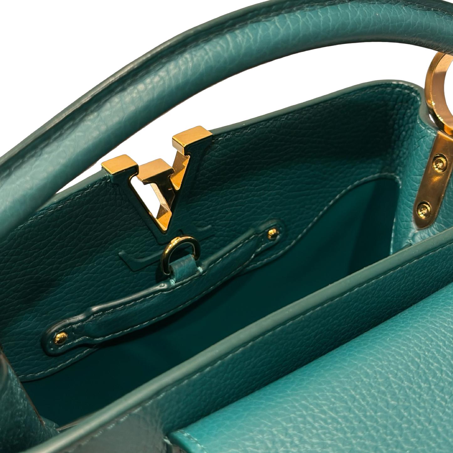 Louis Vuitton BB Capucines Bag - GHW / Green