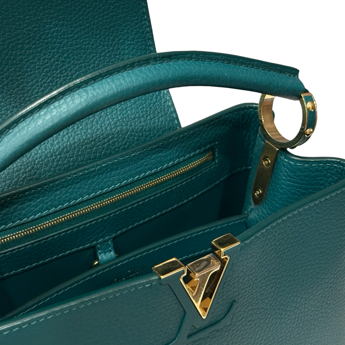 Louis Vuitton BB Capucines Bag - GHW / Green
