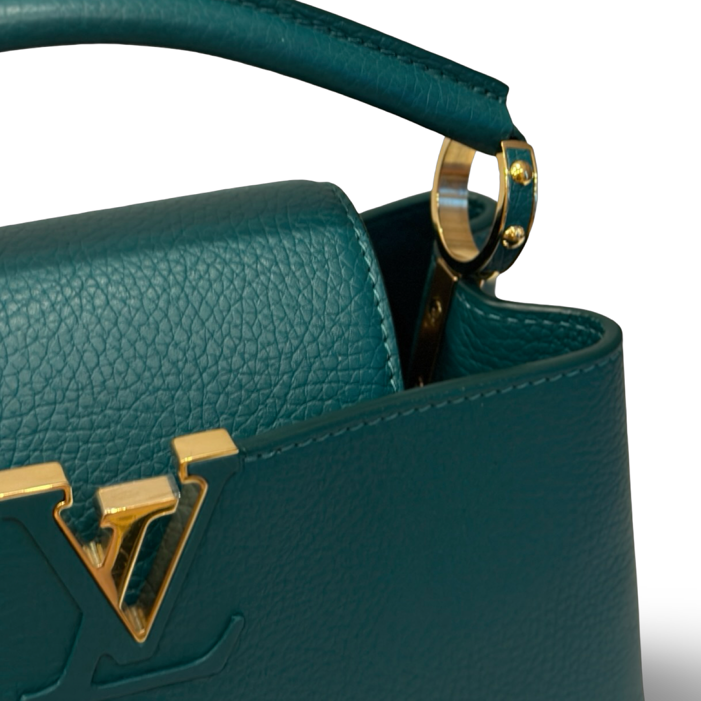 Louis Vuitton BB Capucines Bag - GHW / Green