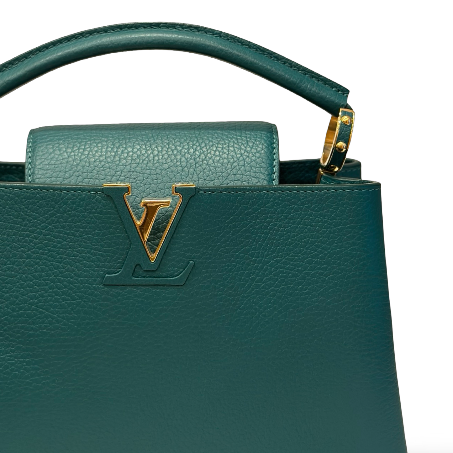 Louis Vuitton BB Capucines Bag - GHW / Green