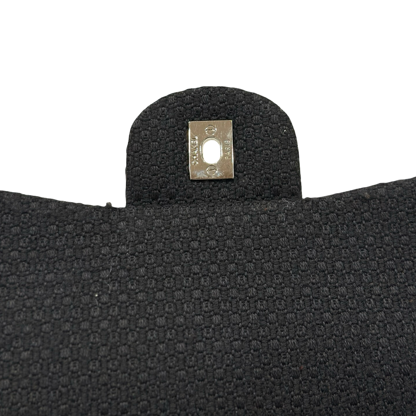 Chanel Tweed and Strass Crystal Jumbo Paris-Shanghai Pudong Single Flap - GHW / Black