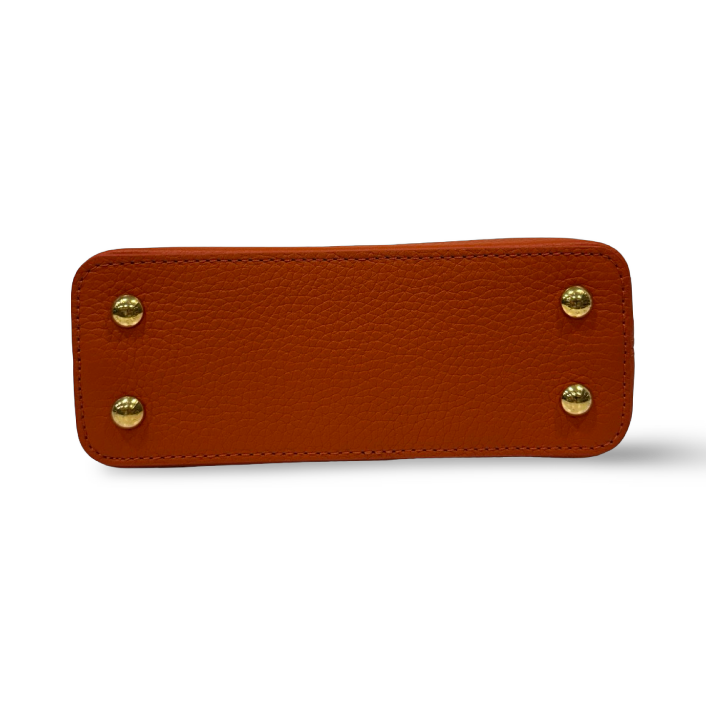 Louis Vuitton Python Skin Mini Capucines - GHW / Orange