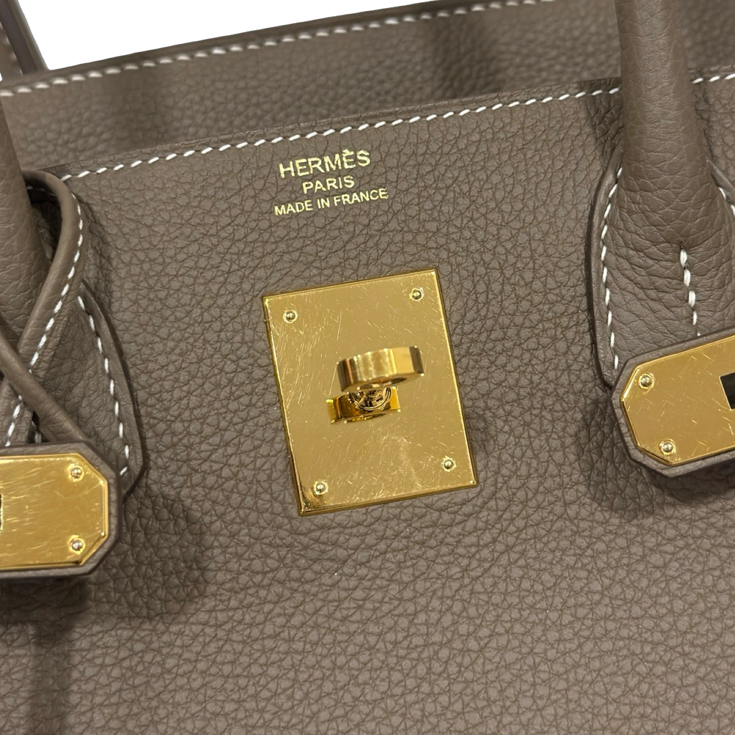 Hermes Togo Birkin 30 - GHW / Etoupe