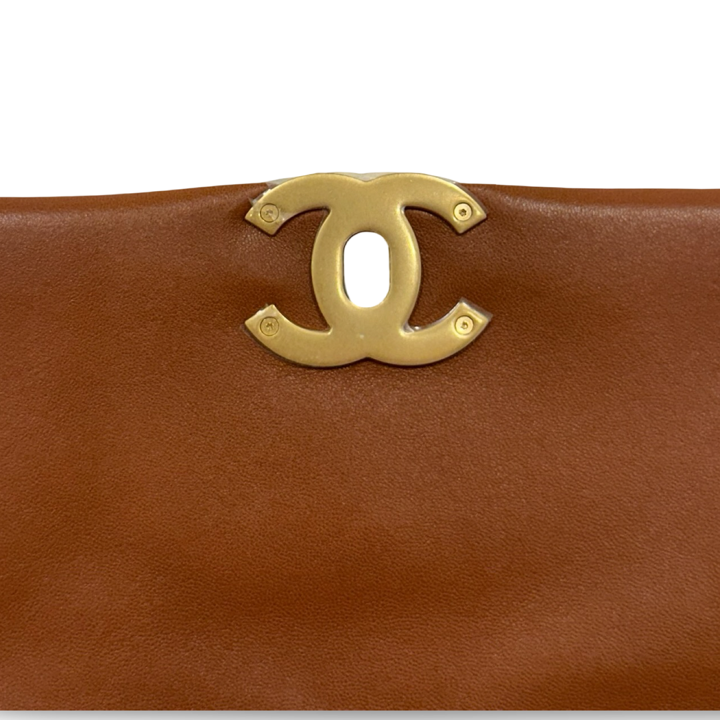 Chanel Quilted Calfskin Medium 19 Bag - GHW / Caramel