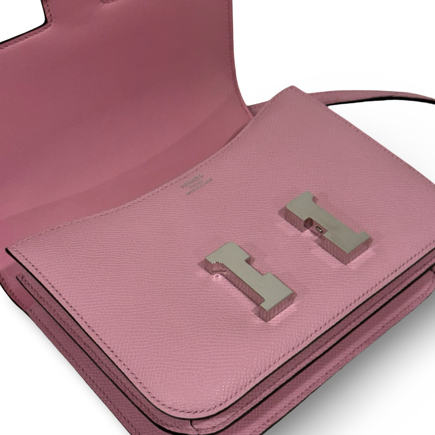 Hermes Epsom Constance 19 Bag - SHW / Light Pink