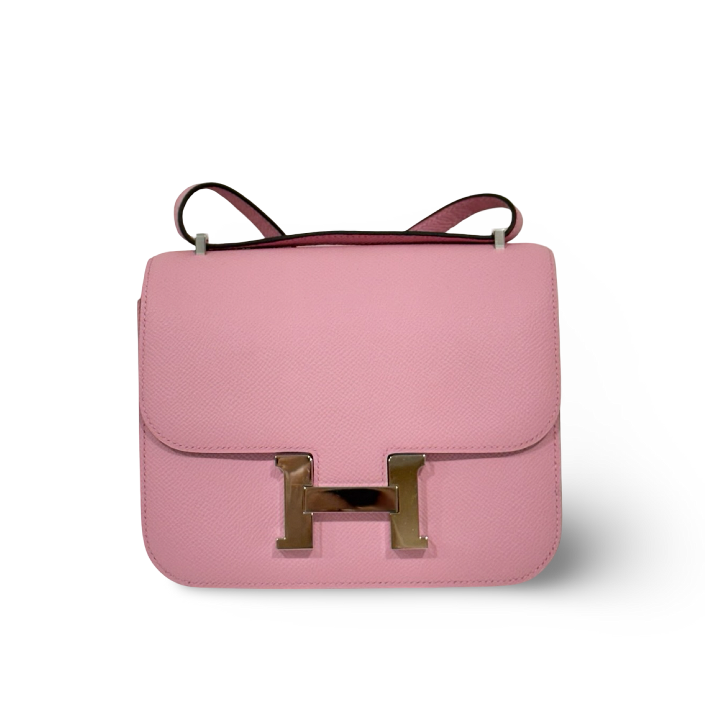 Hermes Epsom Constance 19 Bag - SHW / Light Pink
