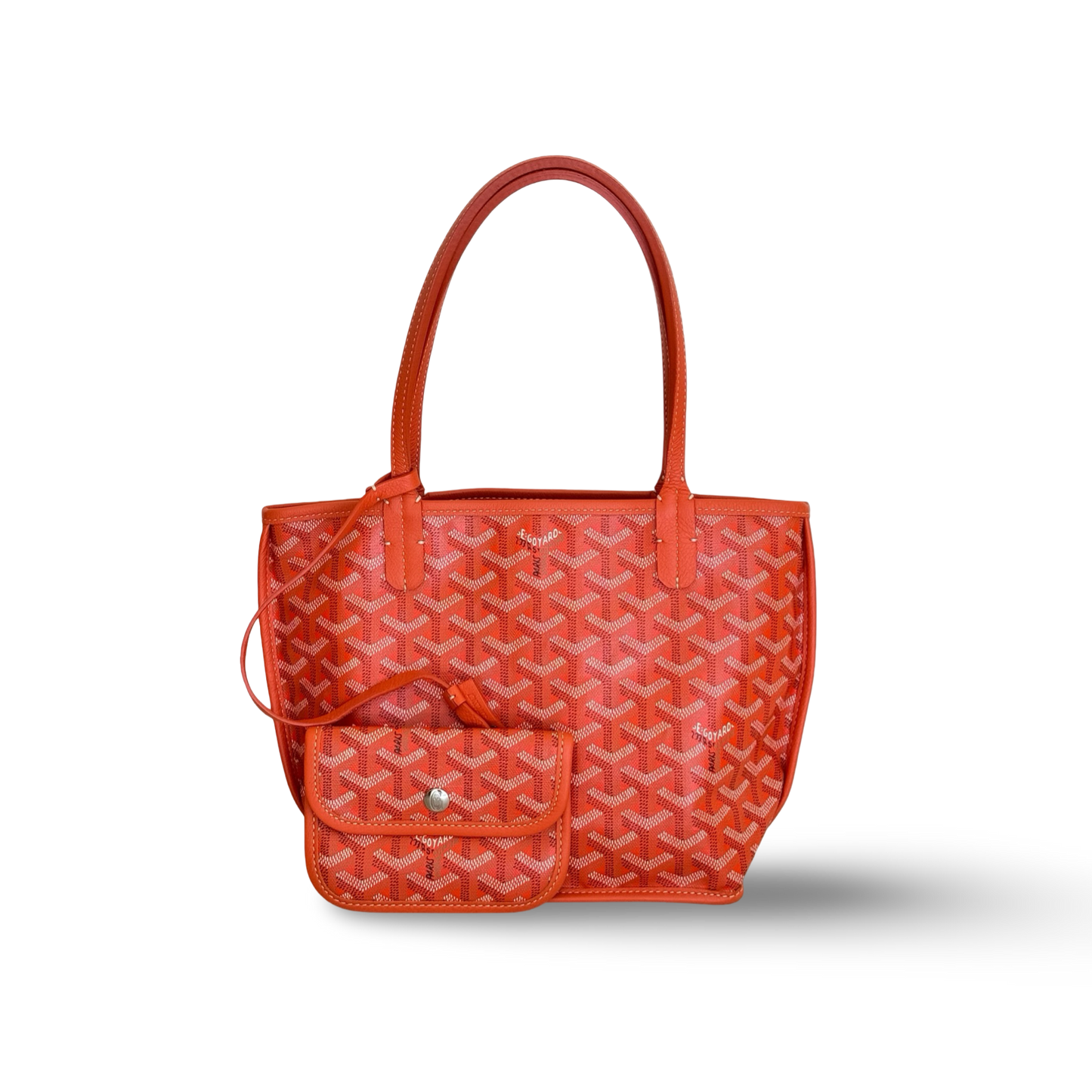 Goyard Goyardine Reversible Mini Anjou - Orange