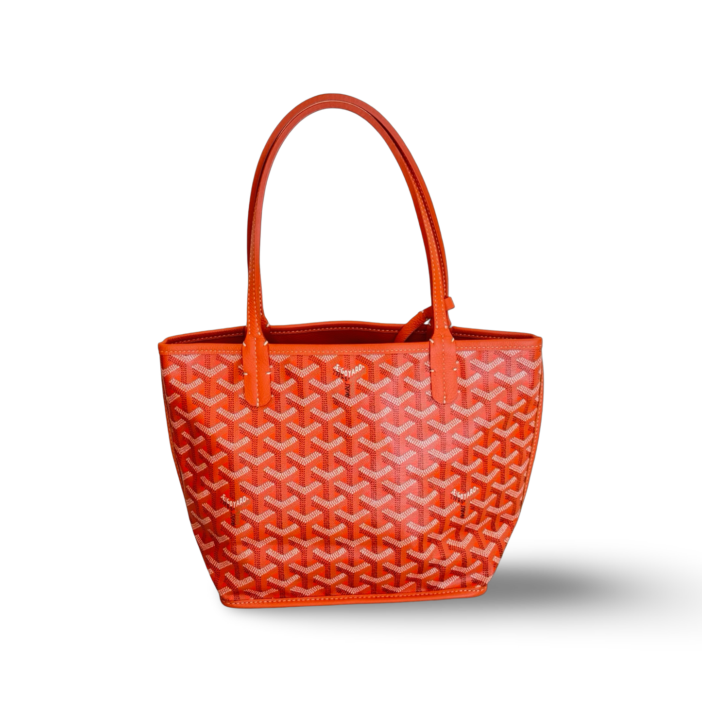 Goyard Goyardine Reversible Mini Anjou - Orange
