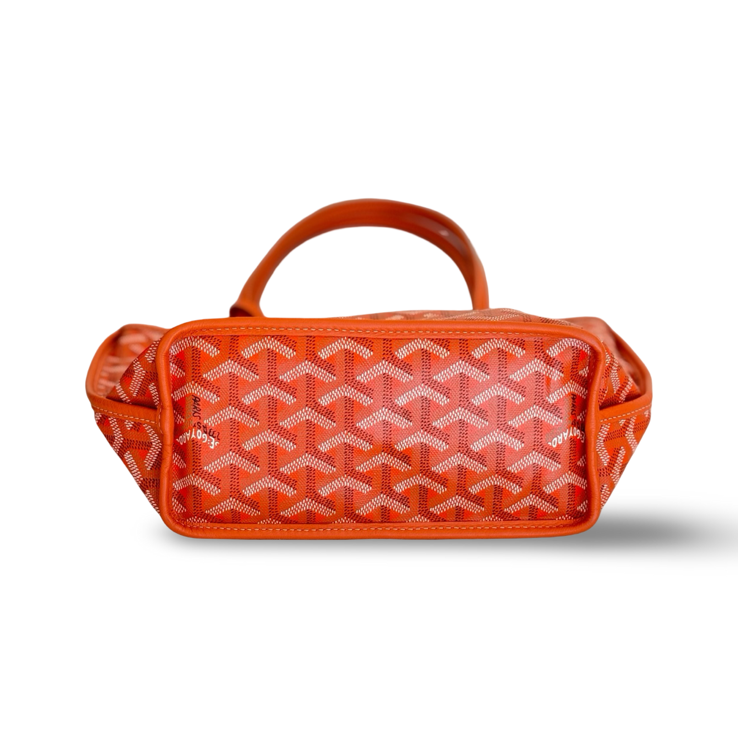 Goyard Goyardine Reversible Mini Anjou - Orange
