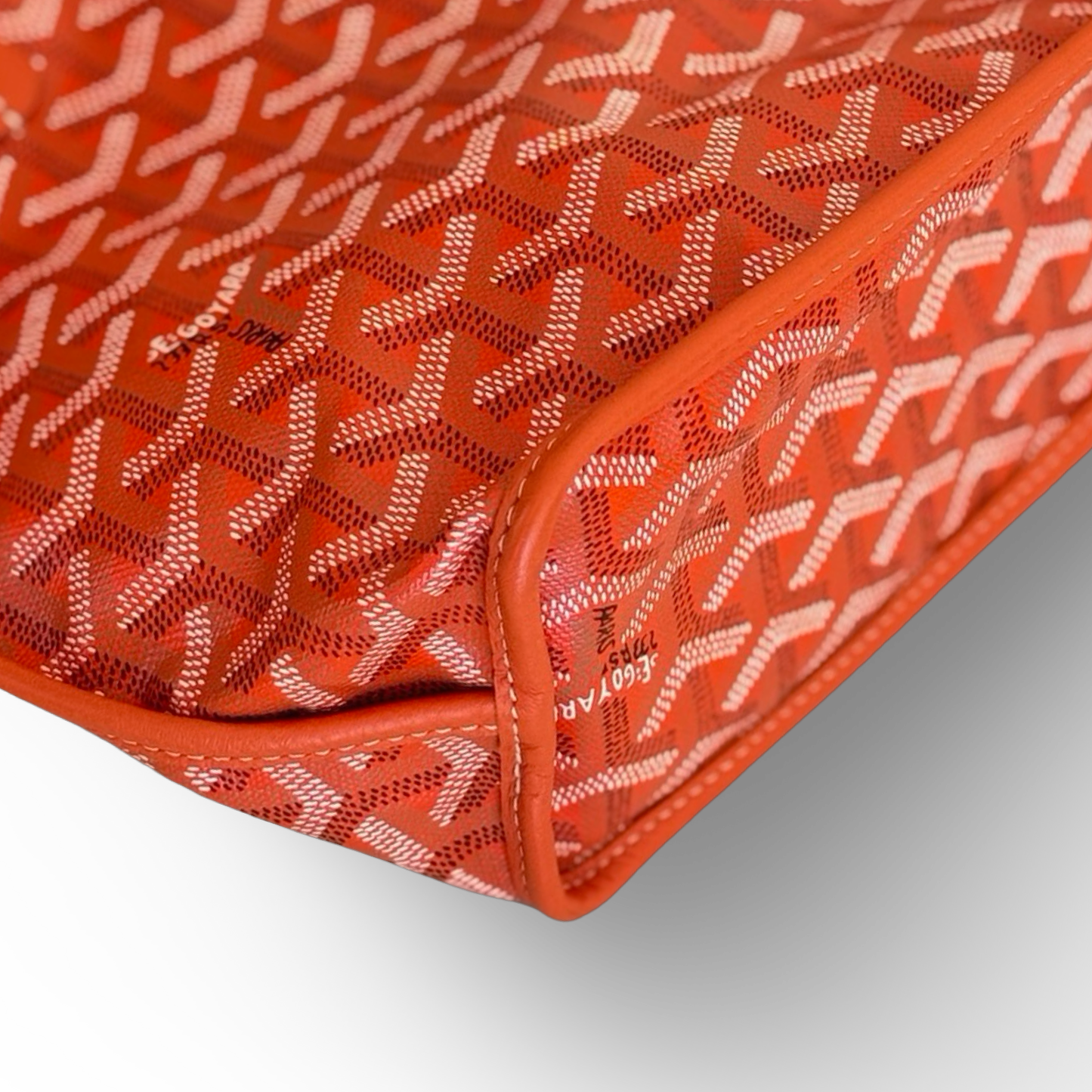 Goyard Goyardine Reversible Mini Anjou - Orange