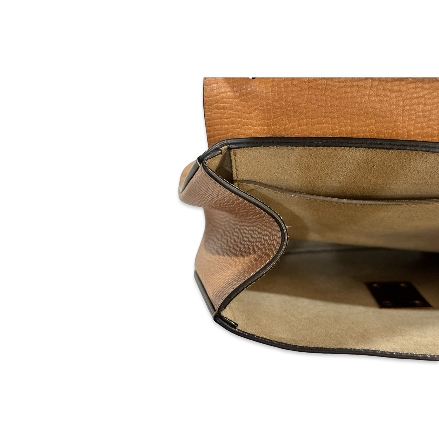 Chloé Medium Drew Bag - GHW / Brown Yellow