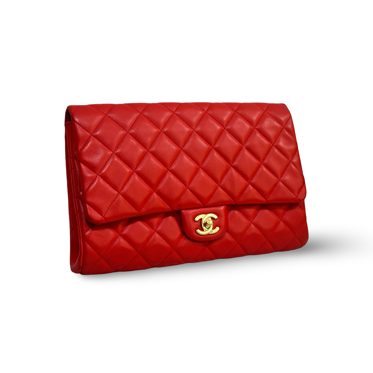 Chanel Classic Lambskin Timeless Clutch