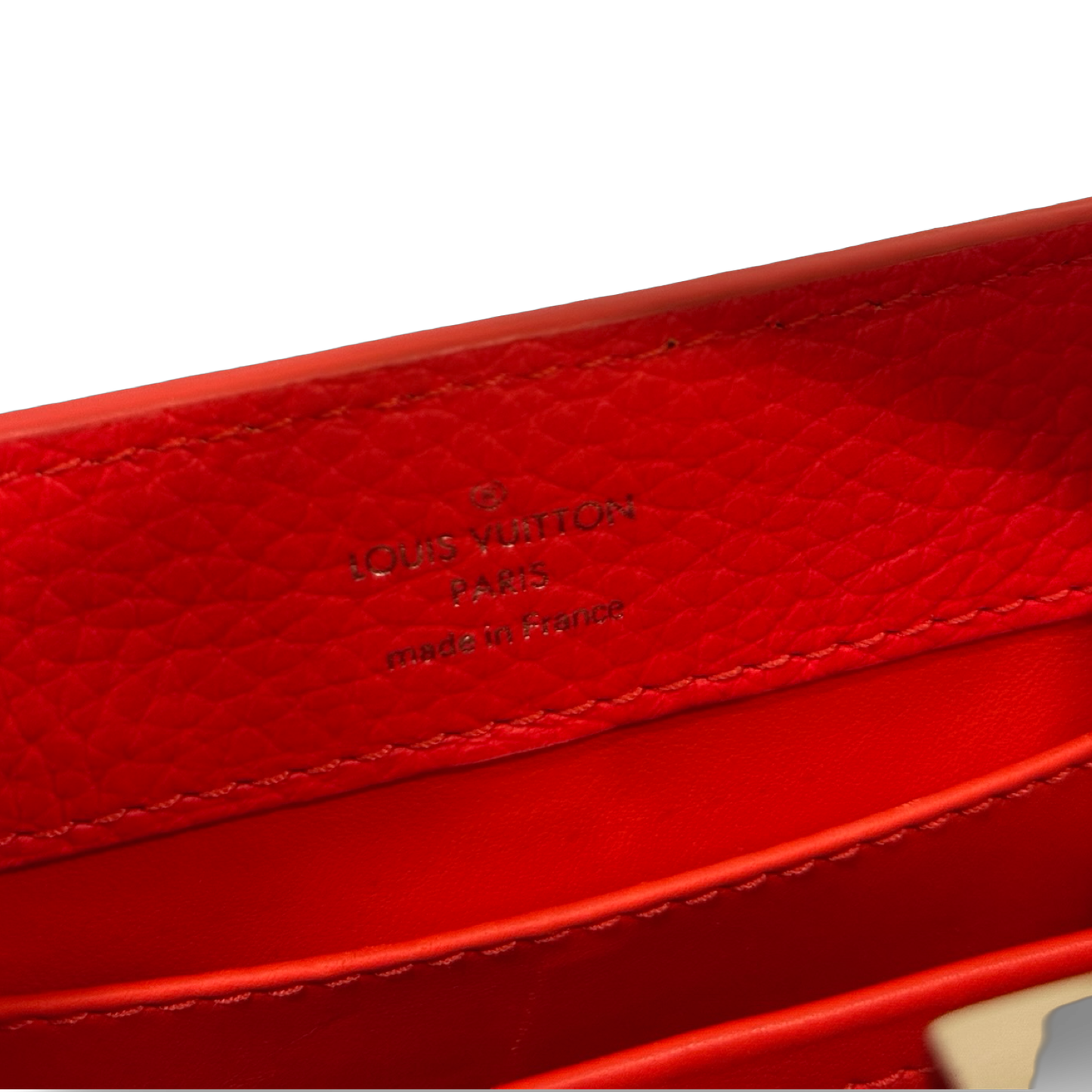 Louis Vuitton Muti-Color Capucines Mini Bag - SHW / Red / Light Blue