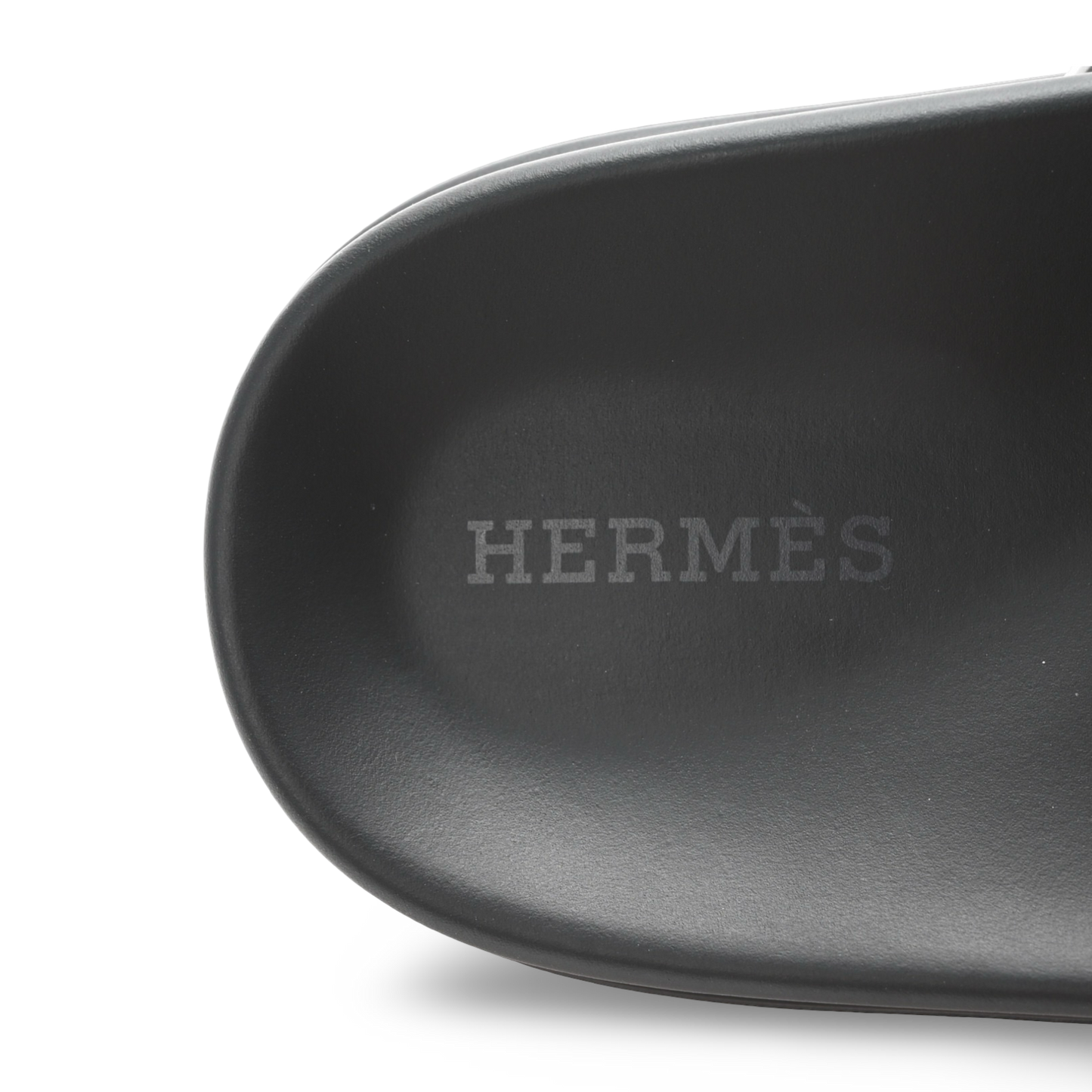 Hermes Calfskin Leather Chypre Sandals - White