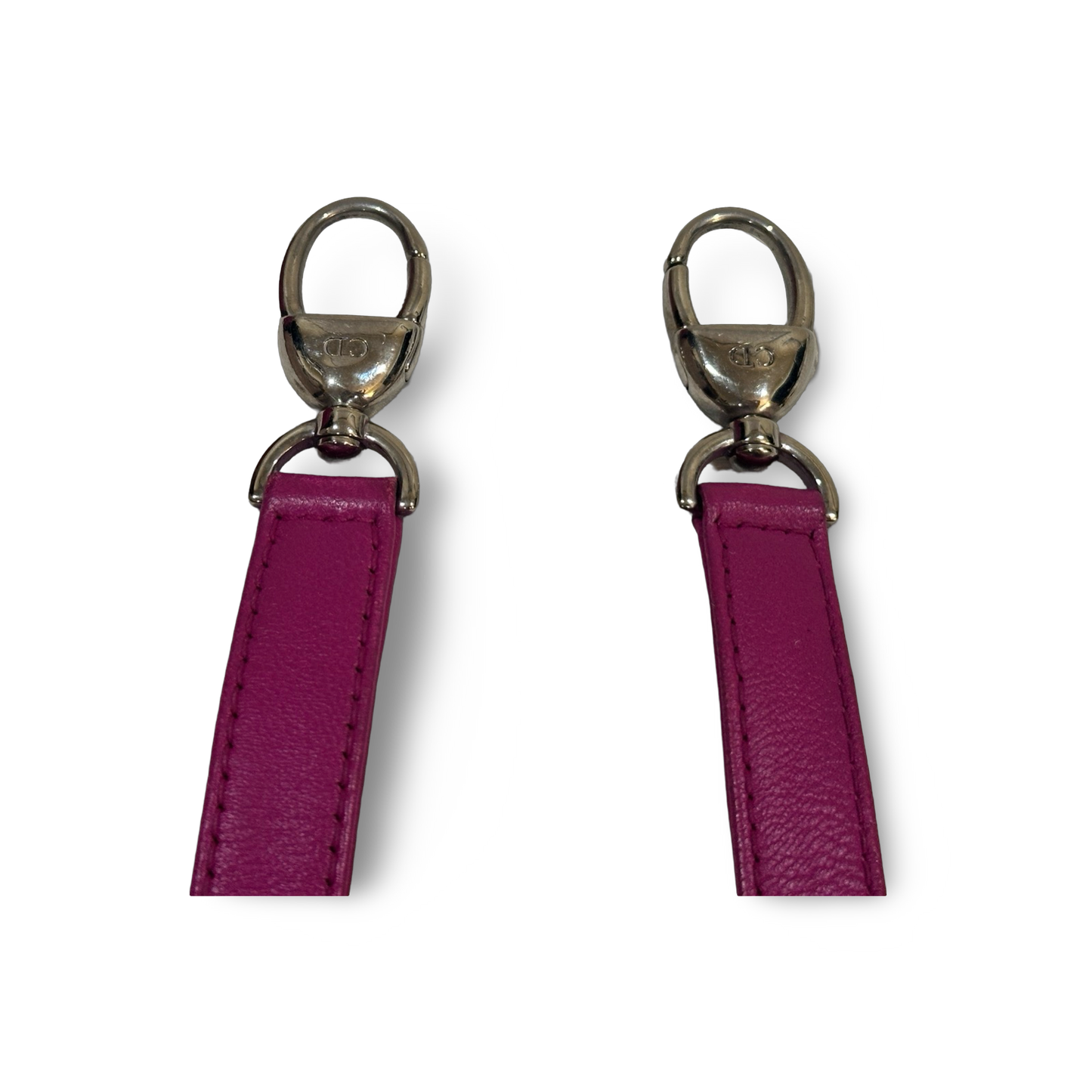 Dior Cannage Lambskin Medium Lady Bag - SHW / Purple