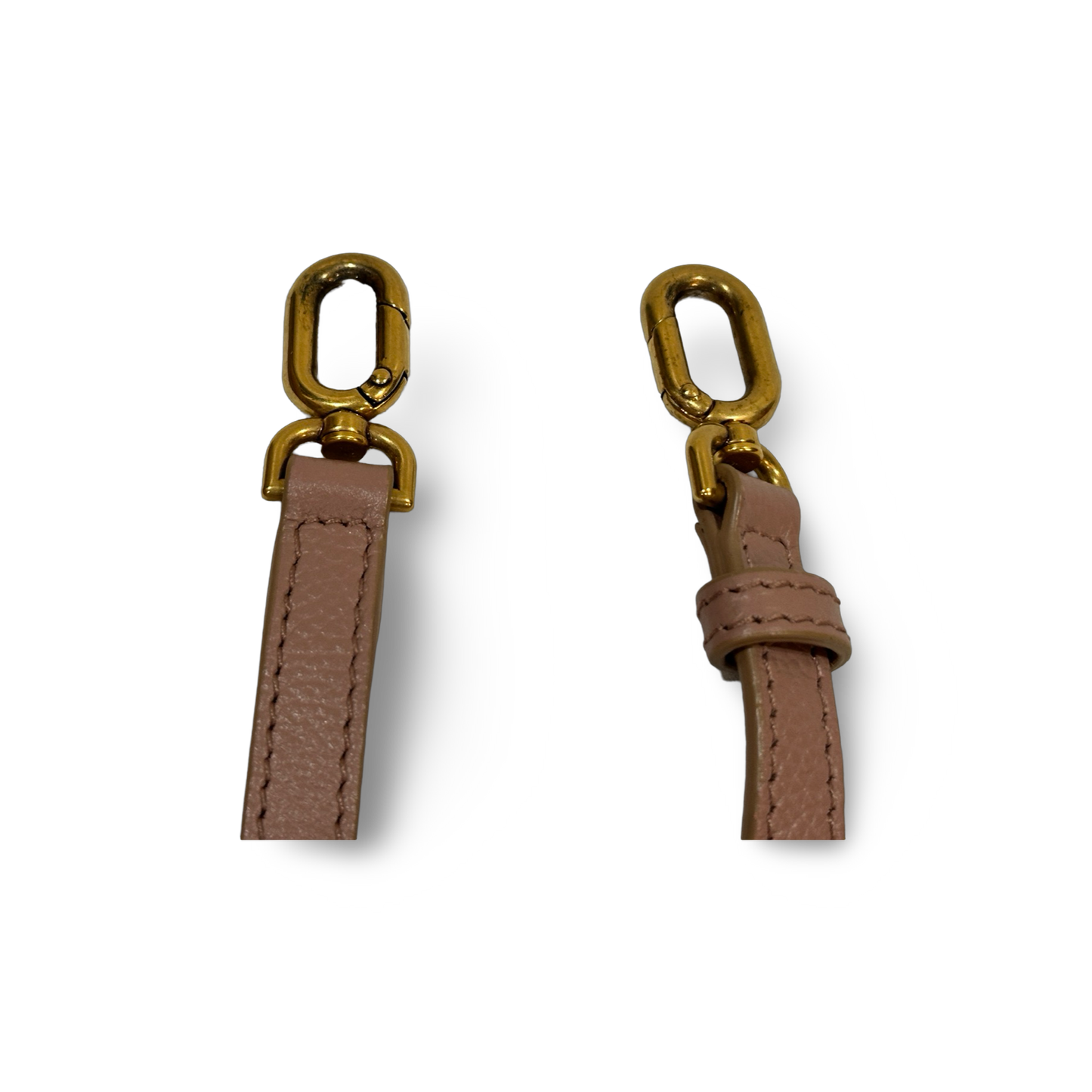 Balenciaga Grained Calfskin Hourglass w/ Strap Nude Beige