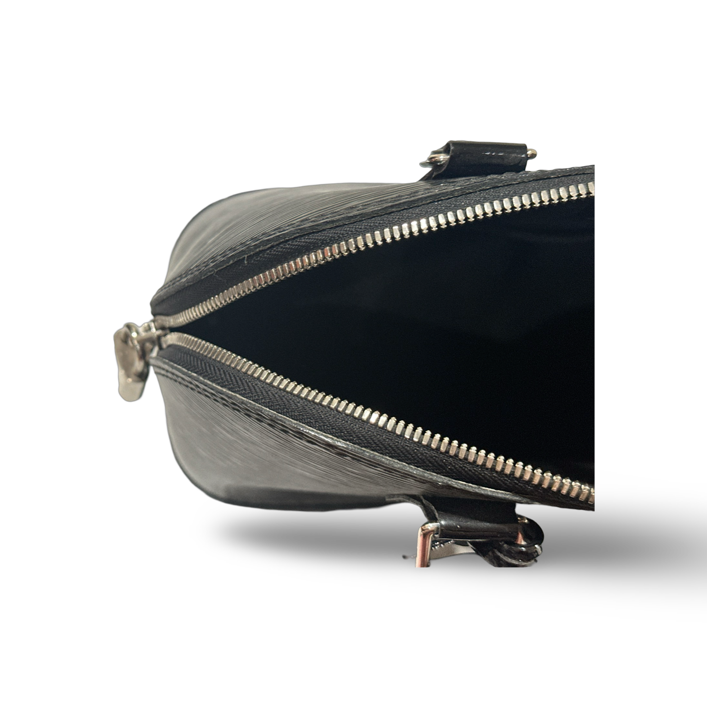 Louis Vuitton Patent EPI MM Alma Bag - SHW / Black