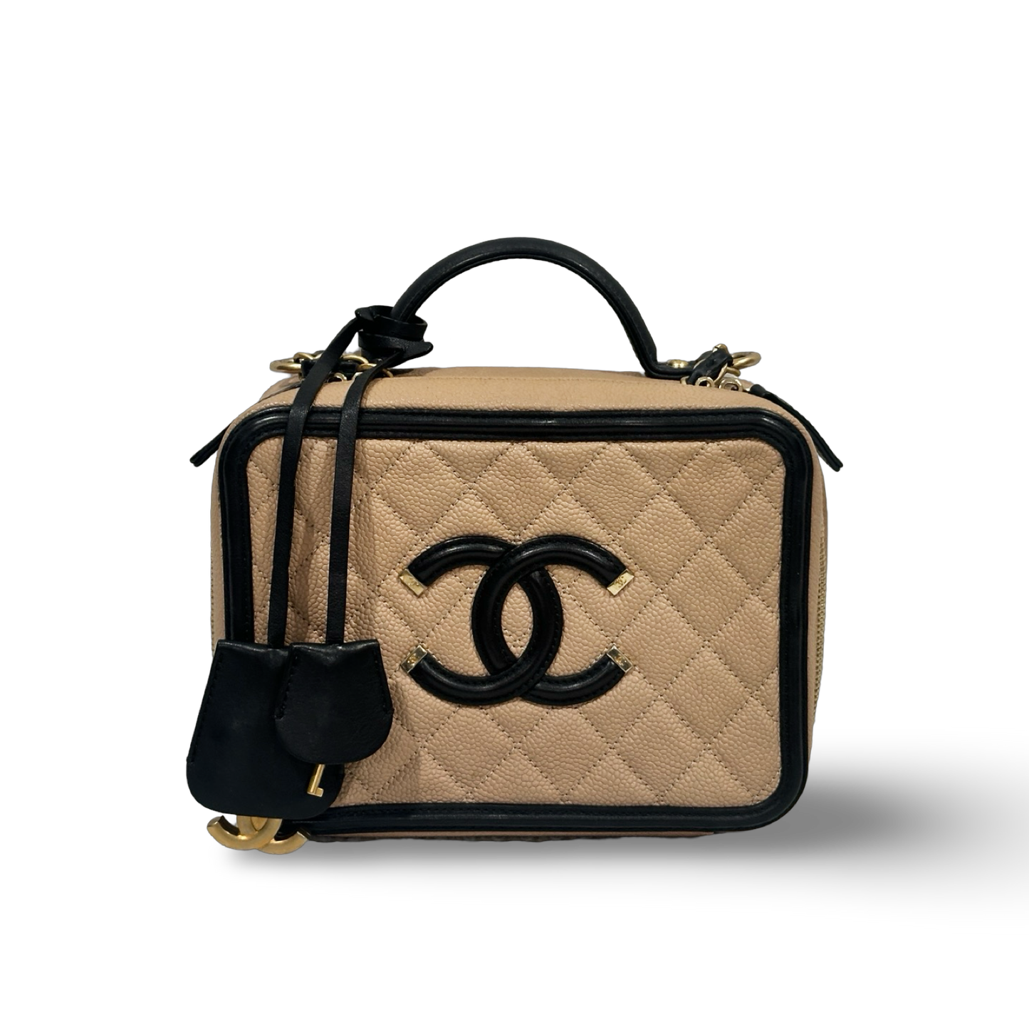 Chanel Classic Caviar Medium Vanity Case