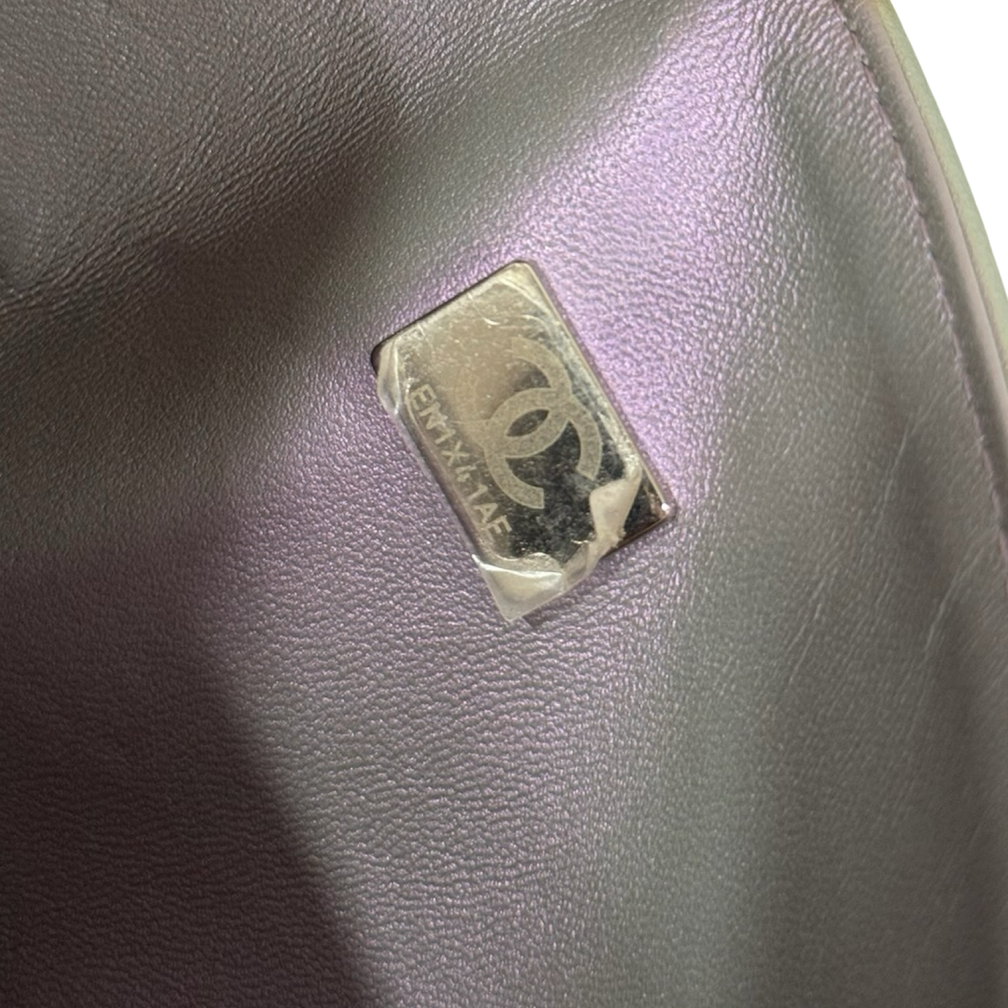 Chanel Quilted Lambskin Medium Iridescent Double Flap - SHW/ Sliver