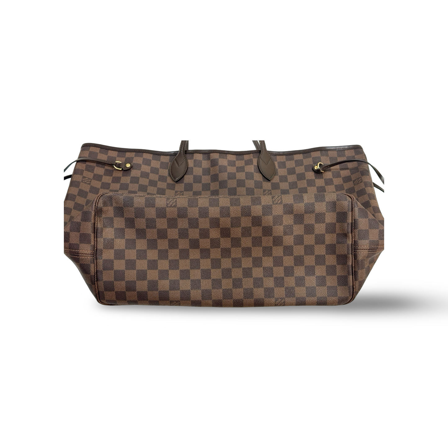 Louis Vuitton GM Damier Ebene Neverfull Tote Bag