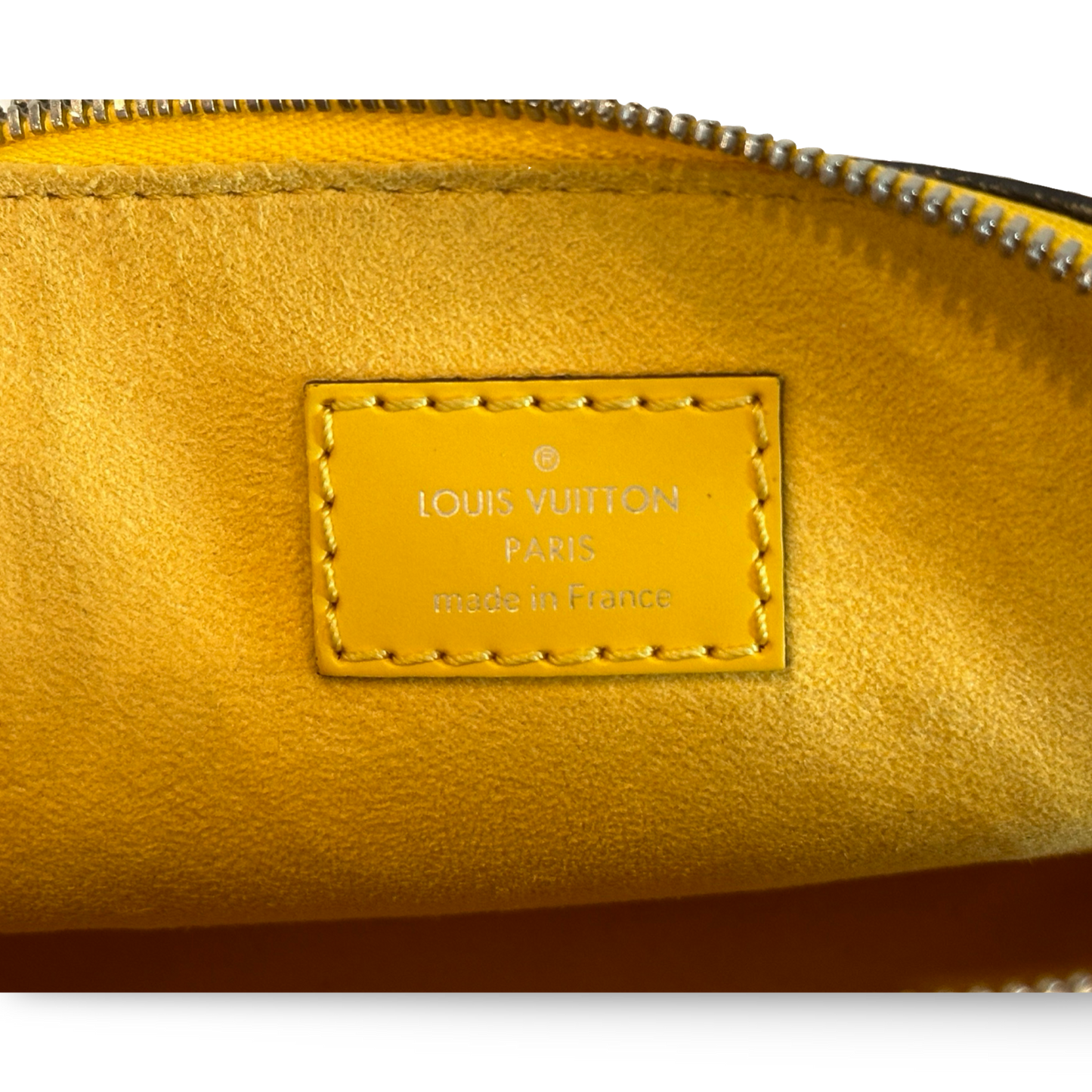 Louis Vuitton Epi Alma BB Yellow