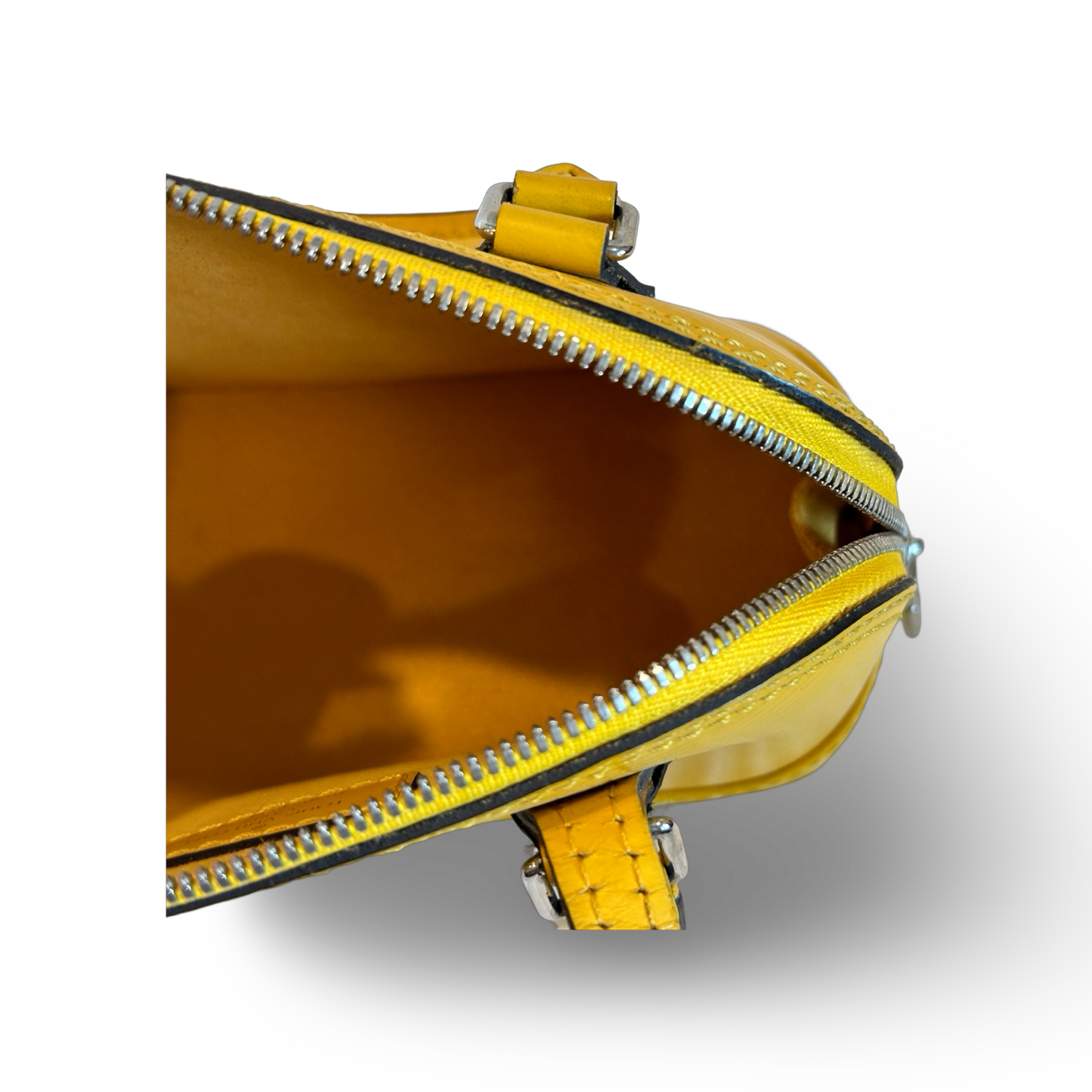 Louis Vuitton Epi Alma BB Yellow
