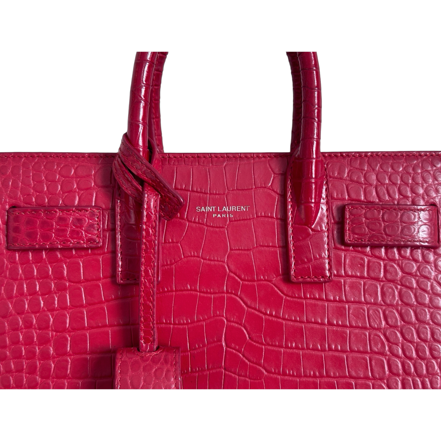 Saint Laurent Sac de Jour Leather Tote