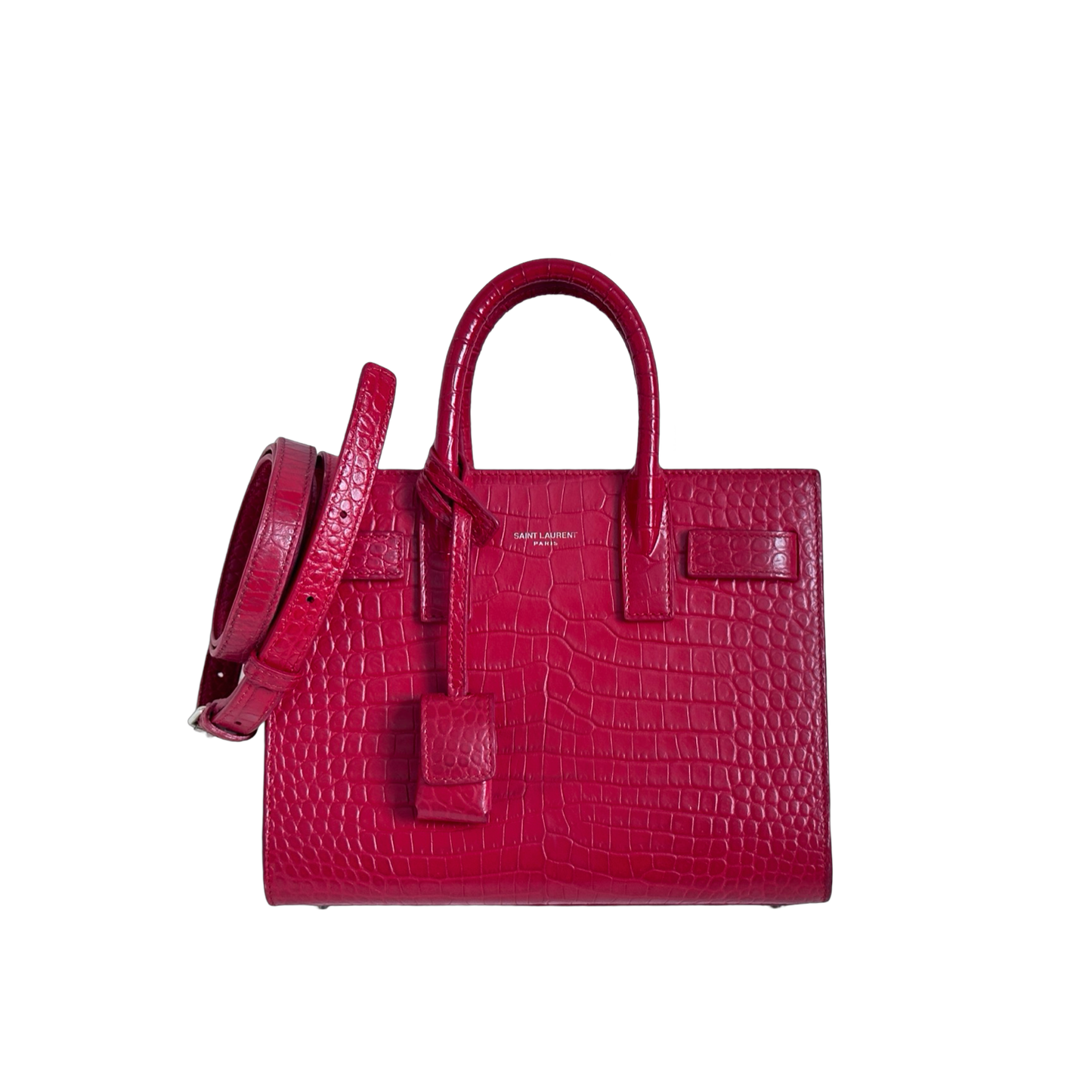 Saint Laurent Sac de Jour Leather Tote