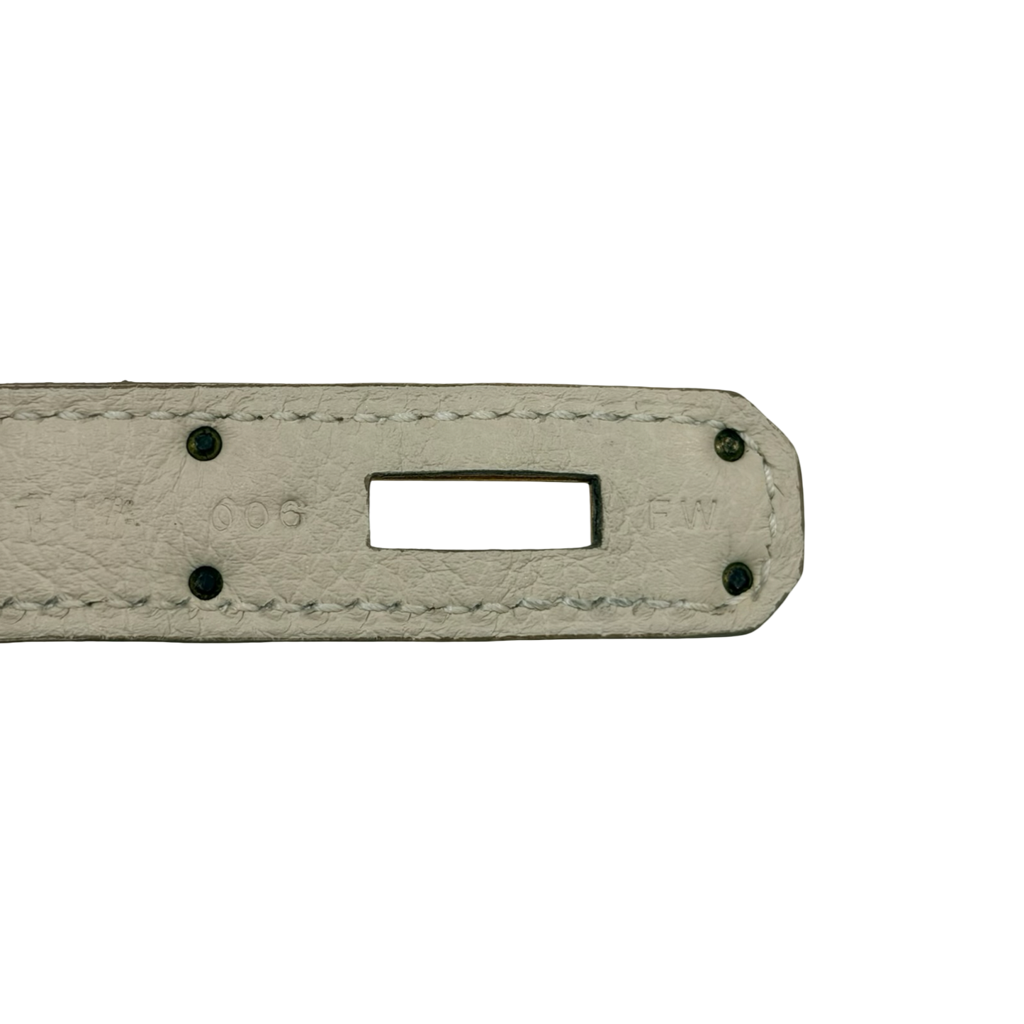 Hermes Togo Birkin 30 Bag - GHW / White