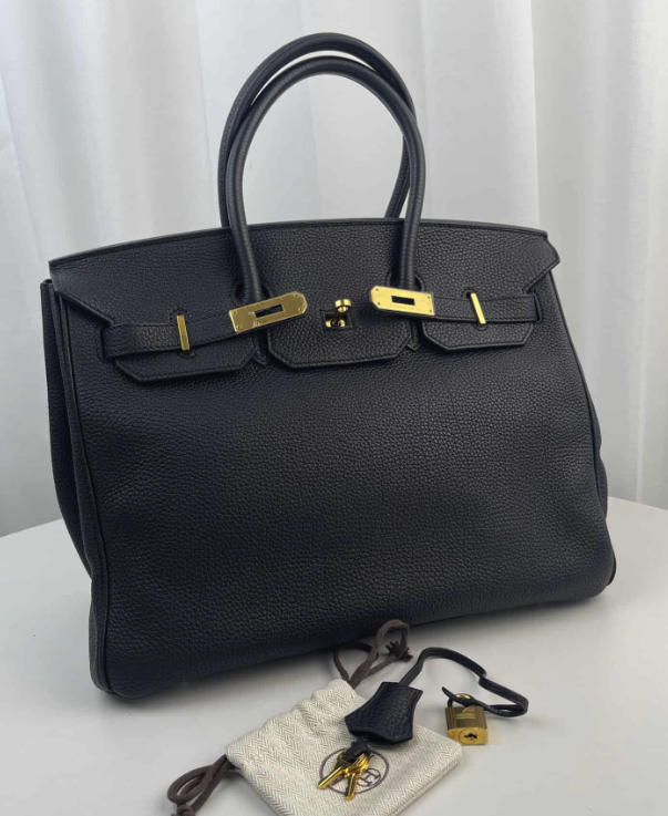 Hermes Birkin Togo 35 - GHW / Black