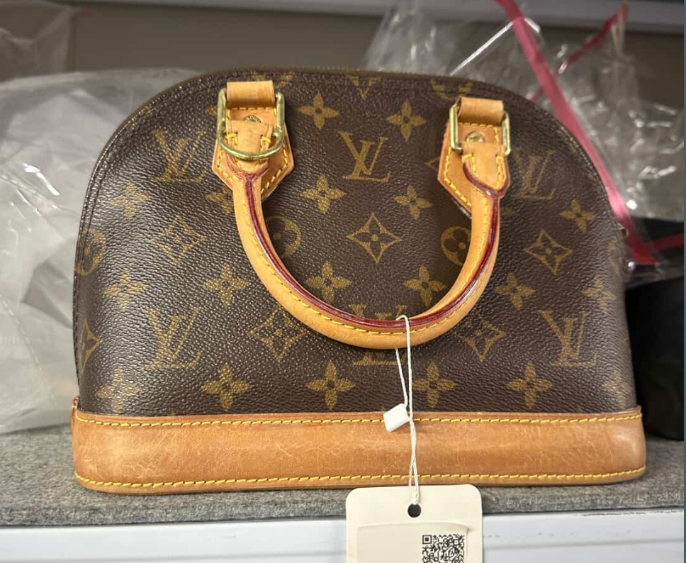 Louis Vuitton Canvas Monogram BB Alma - Brown